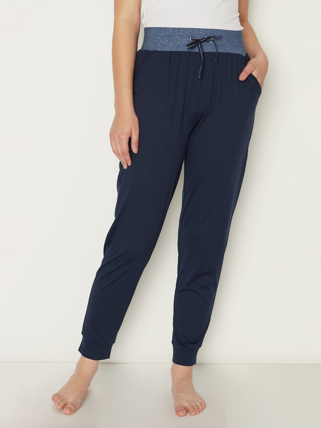 Pantalon de pyjama droit