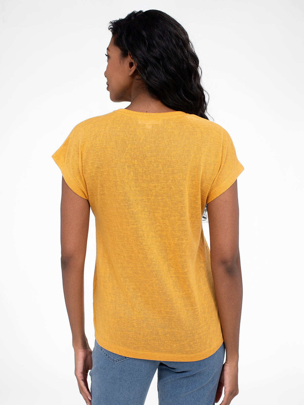 T-shirt semi-ajusté à manches courtes