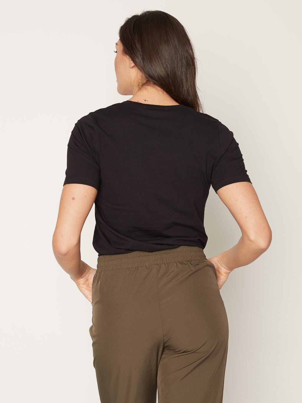 T-shirt en mélange de coton biologique