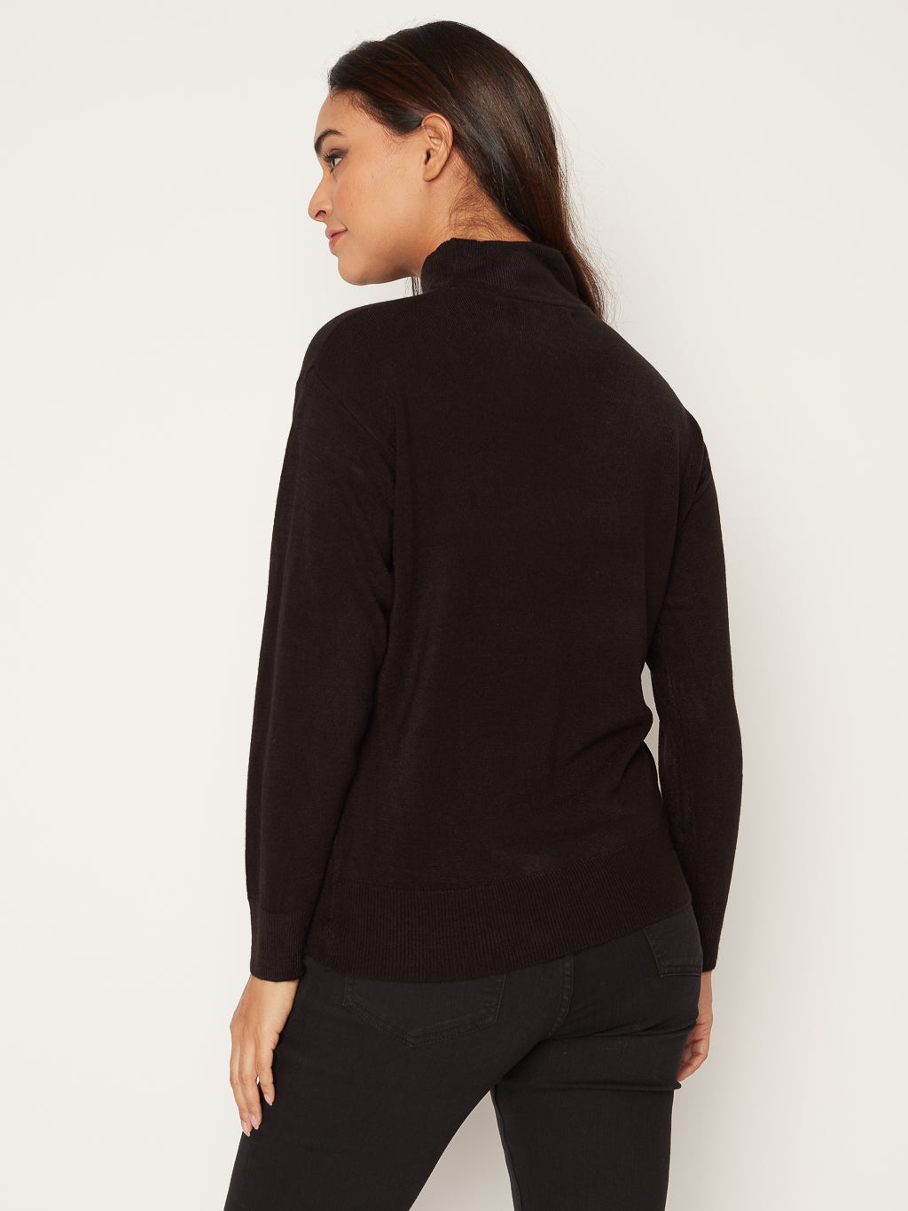 Long-sleeve loose pullover sweater 