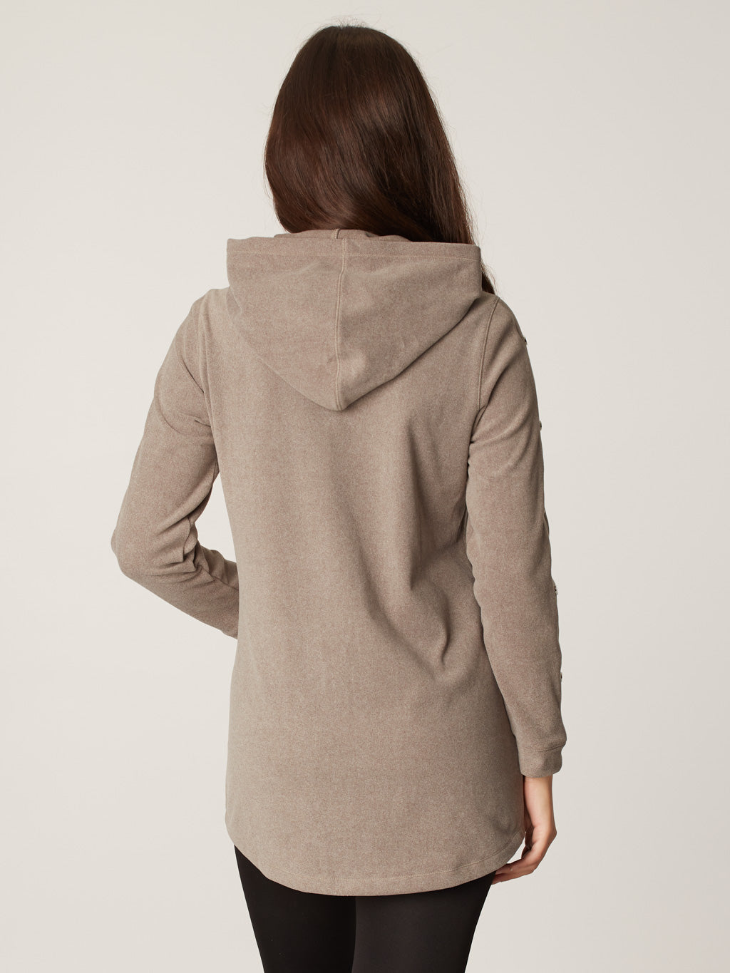 Semi-fitted yoga cardigan