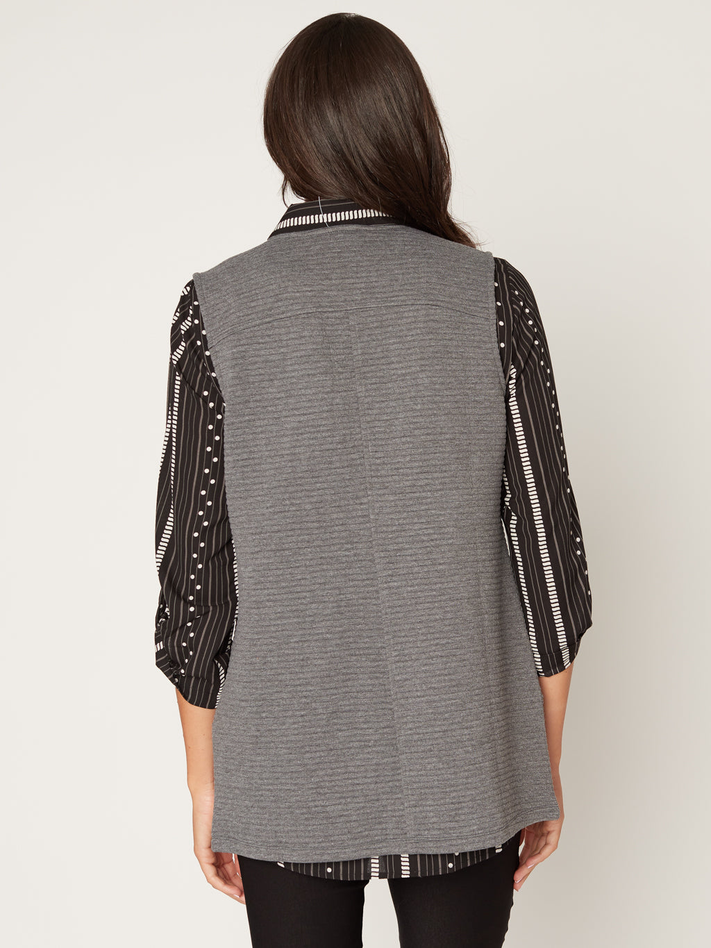 Veste semi-ajustée en tricot
