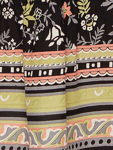 Flared midi dress