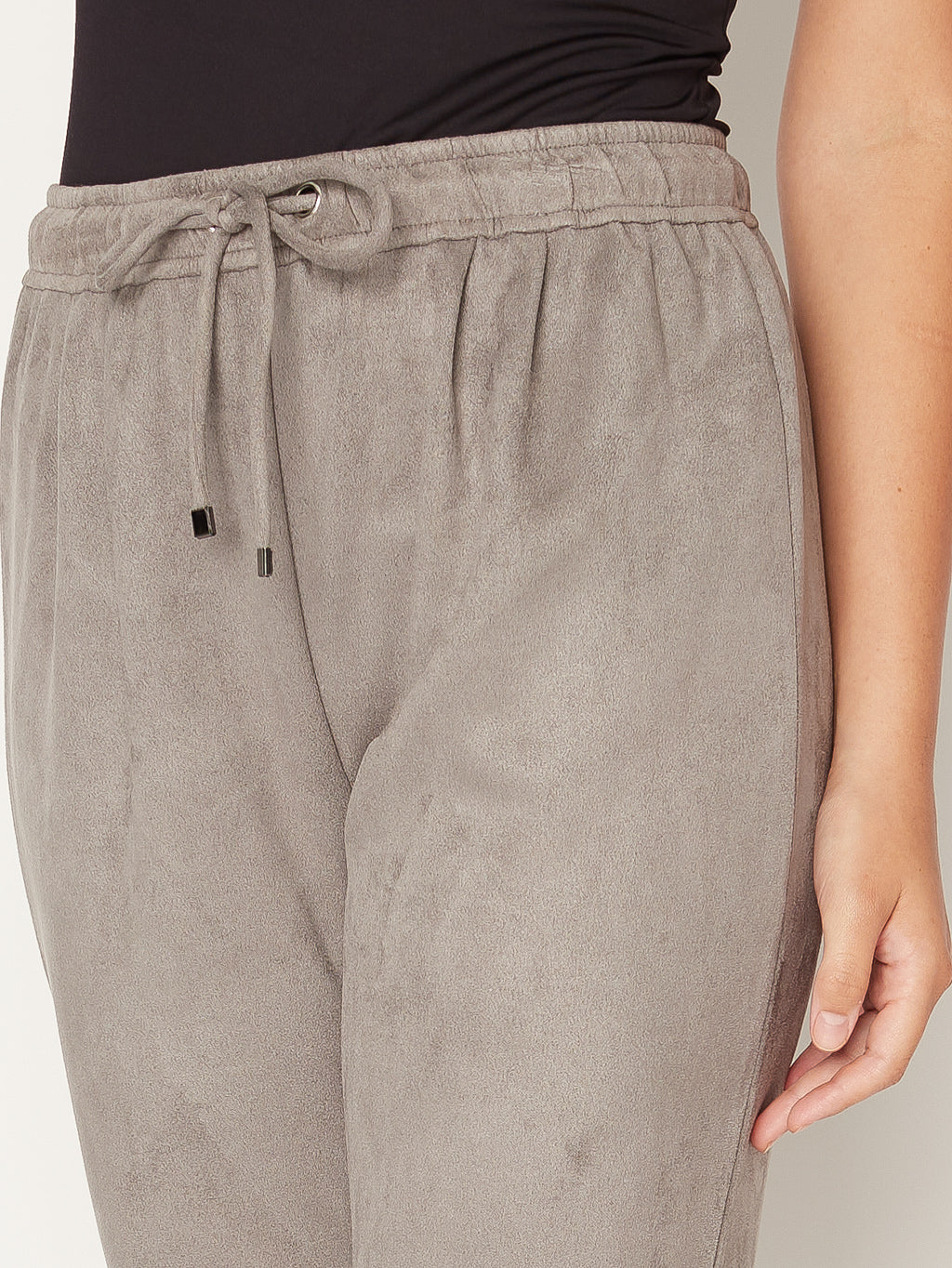 Pantalon étroit à la cheville à enfiler