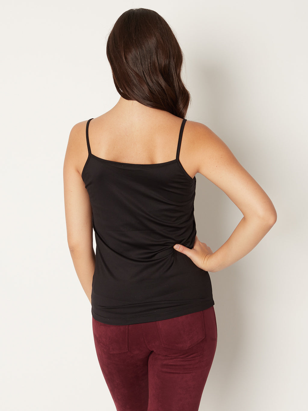 Semi-fitted tank top